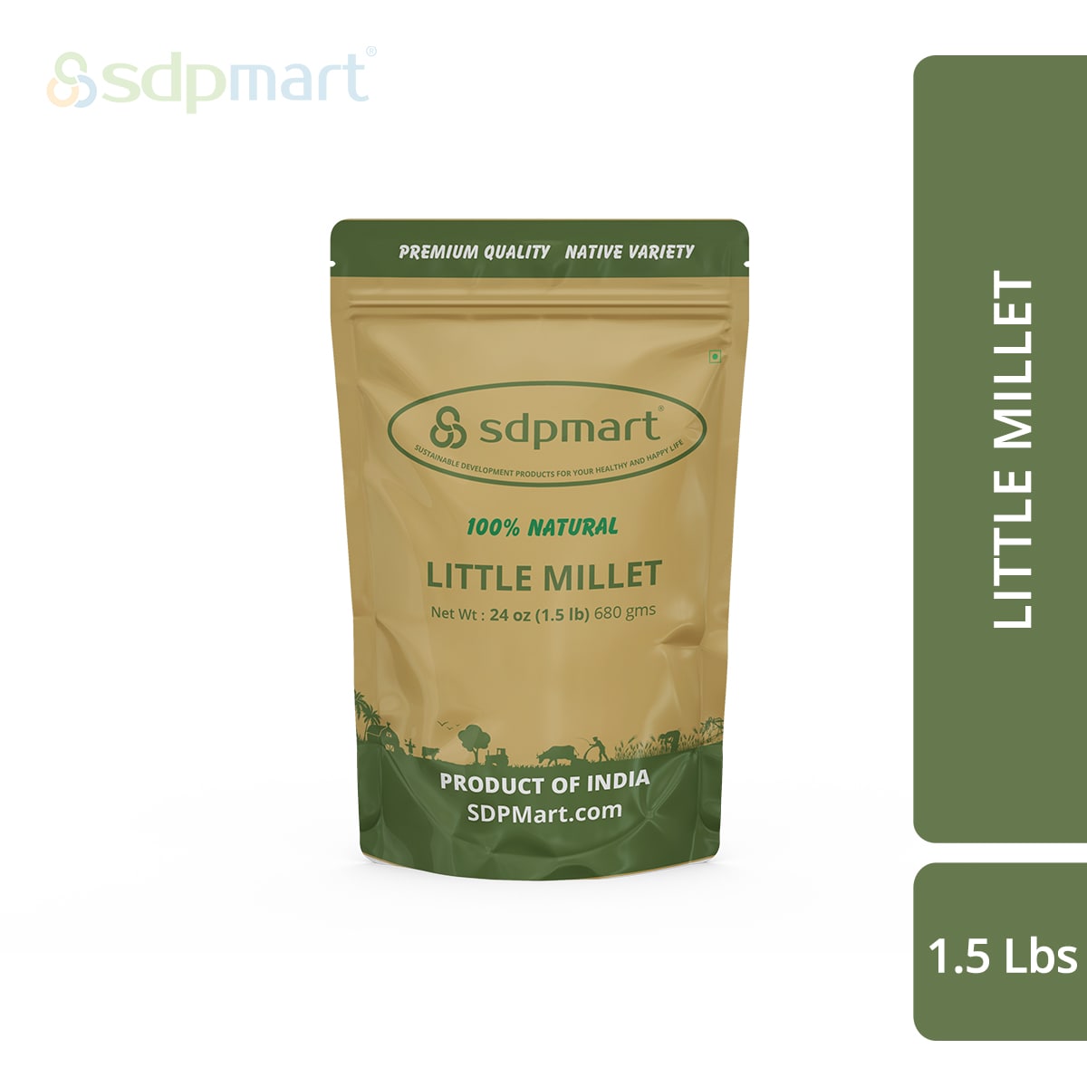 Premium Little Millet (Unpolished) 1.5 LB