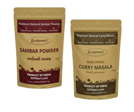 Special Combo Offer - Sambar Powder + Salem Curry Masala