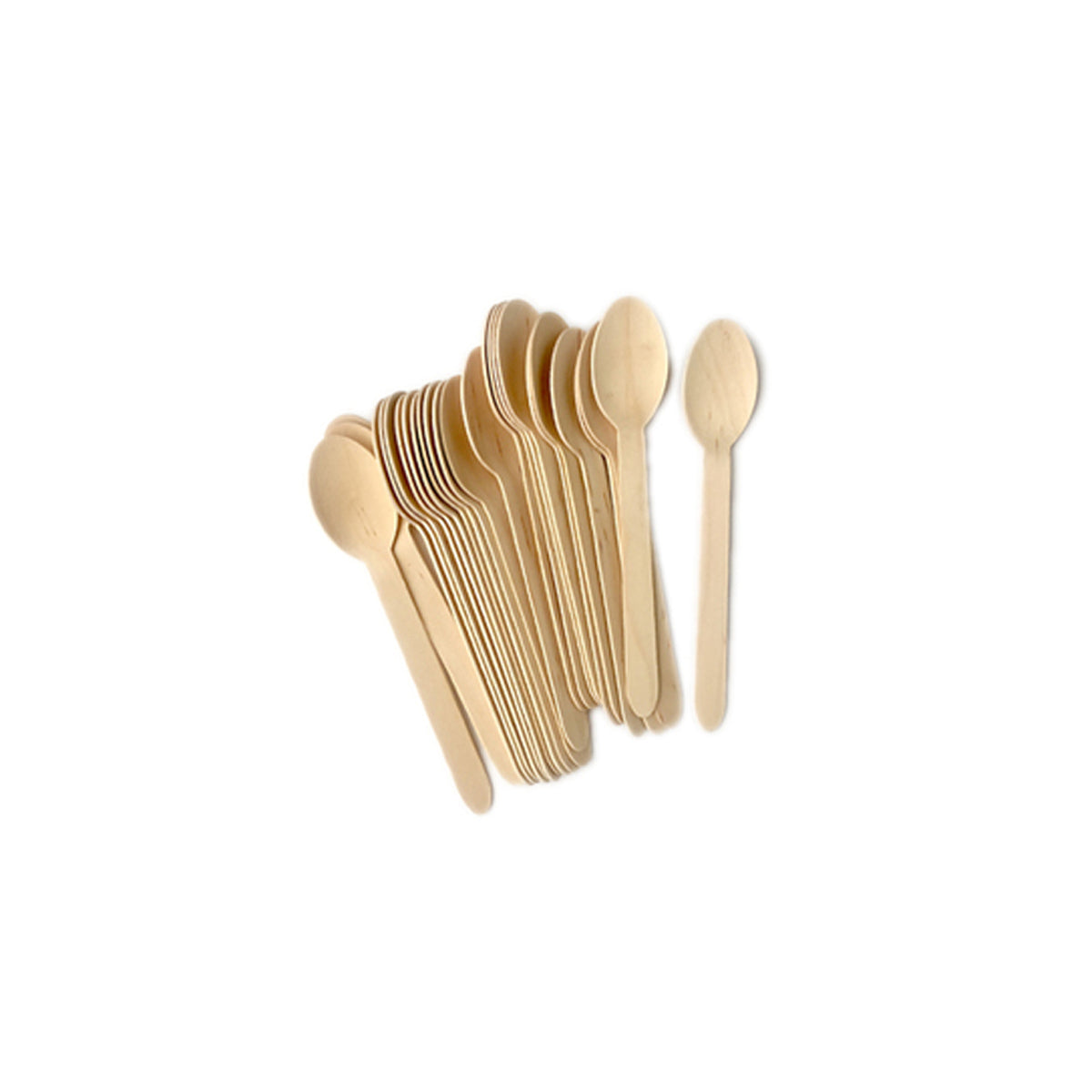 SDPMart Premium Palm Leaf Spoon 6 INCH - SDPMart