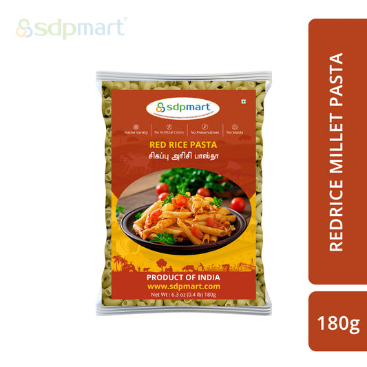 SDPMart RedRice Millet Pastas 180g - SDPMart