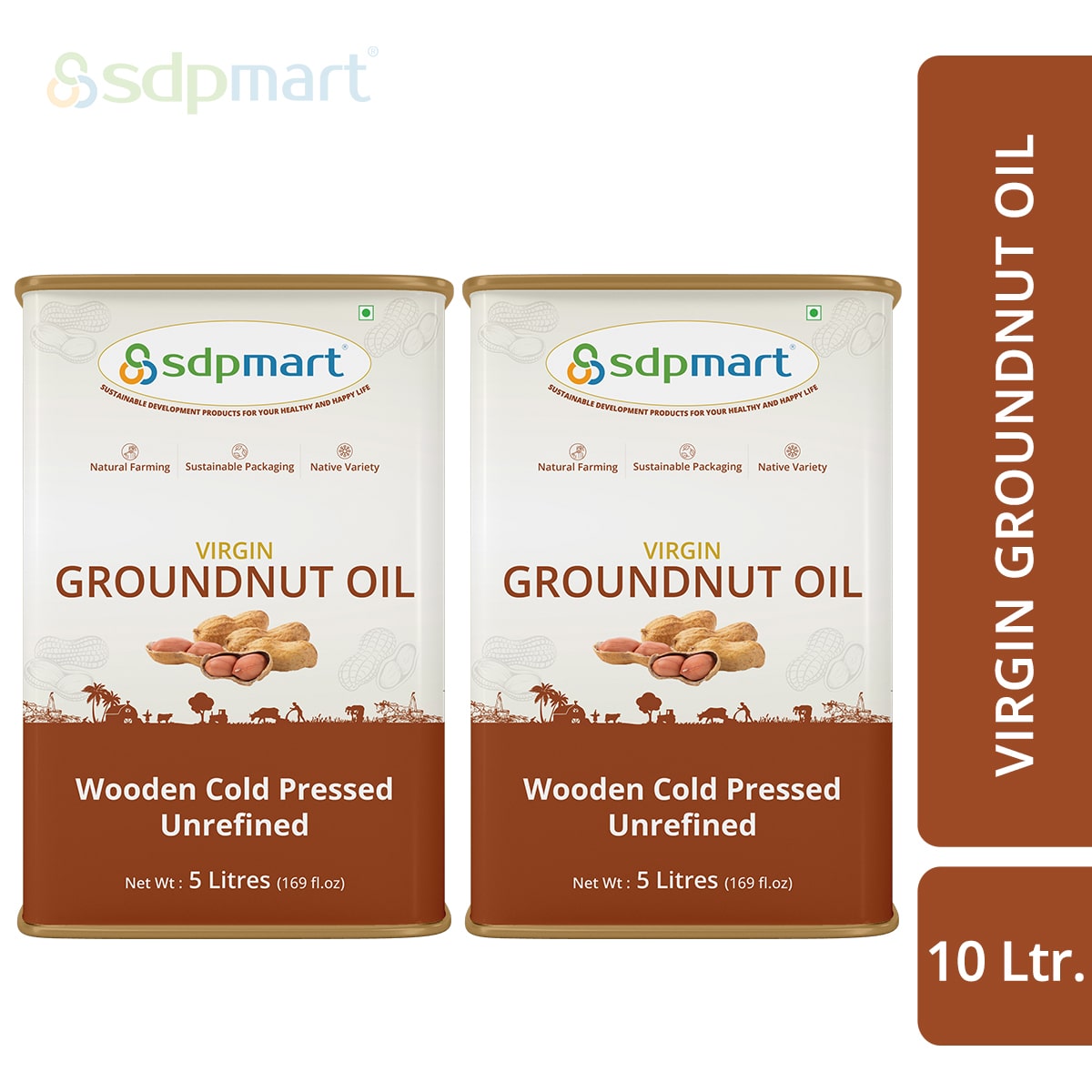 SDPMart Premium Virgin Peanut Oil - SDPMart