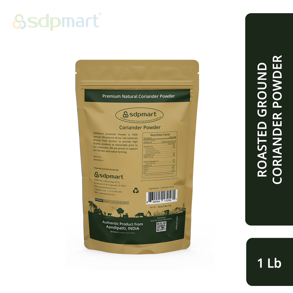 SDPMart Premium Natural Coriander Powder (Native Varieties) - SDPMart