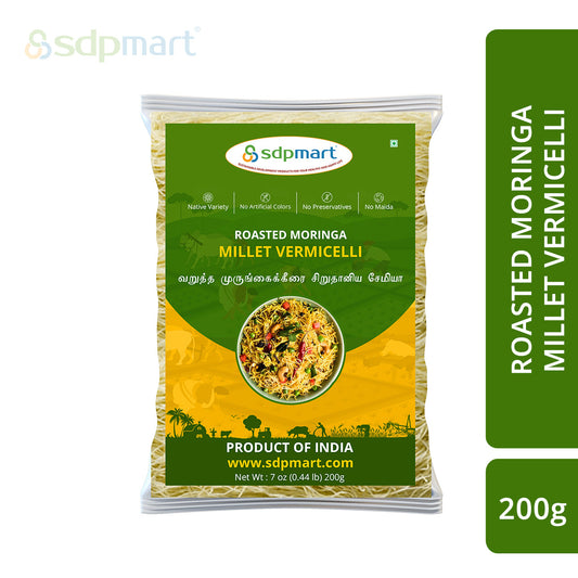 SDPMart Roasted Moringa Millet Vermicelli 200 Gms - SDPMart