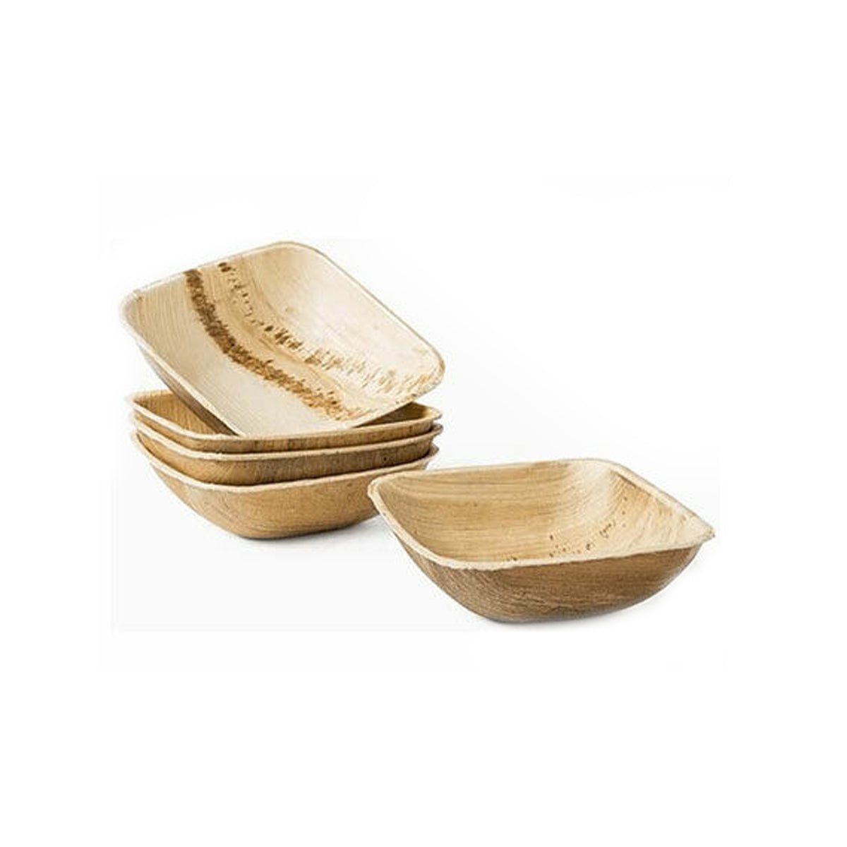 SDPMart Premium Palm leaf Plate Square Bowl 7 INCH - SDPMart