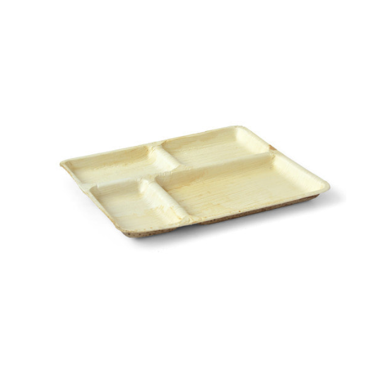 SDPMart Premium Leaf Plates - 12" Partition-U2L2 - SDPMart